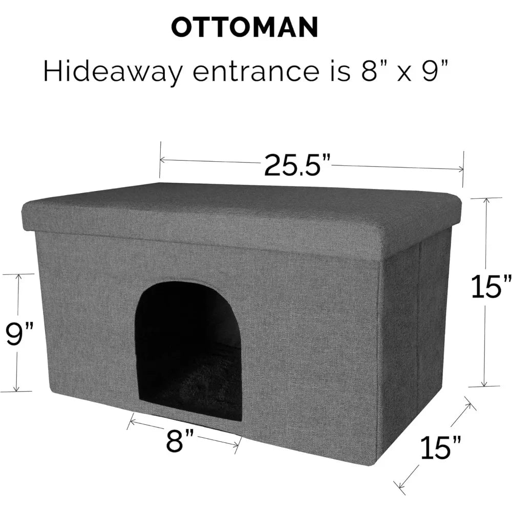 Storm Cat Condo Collapsible Pet House Indoor Cats And Dogs