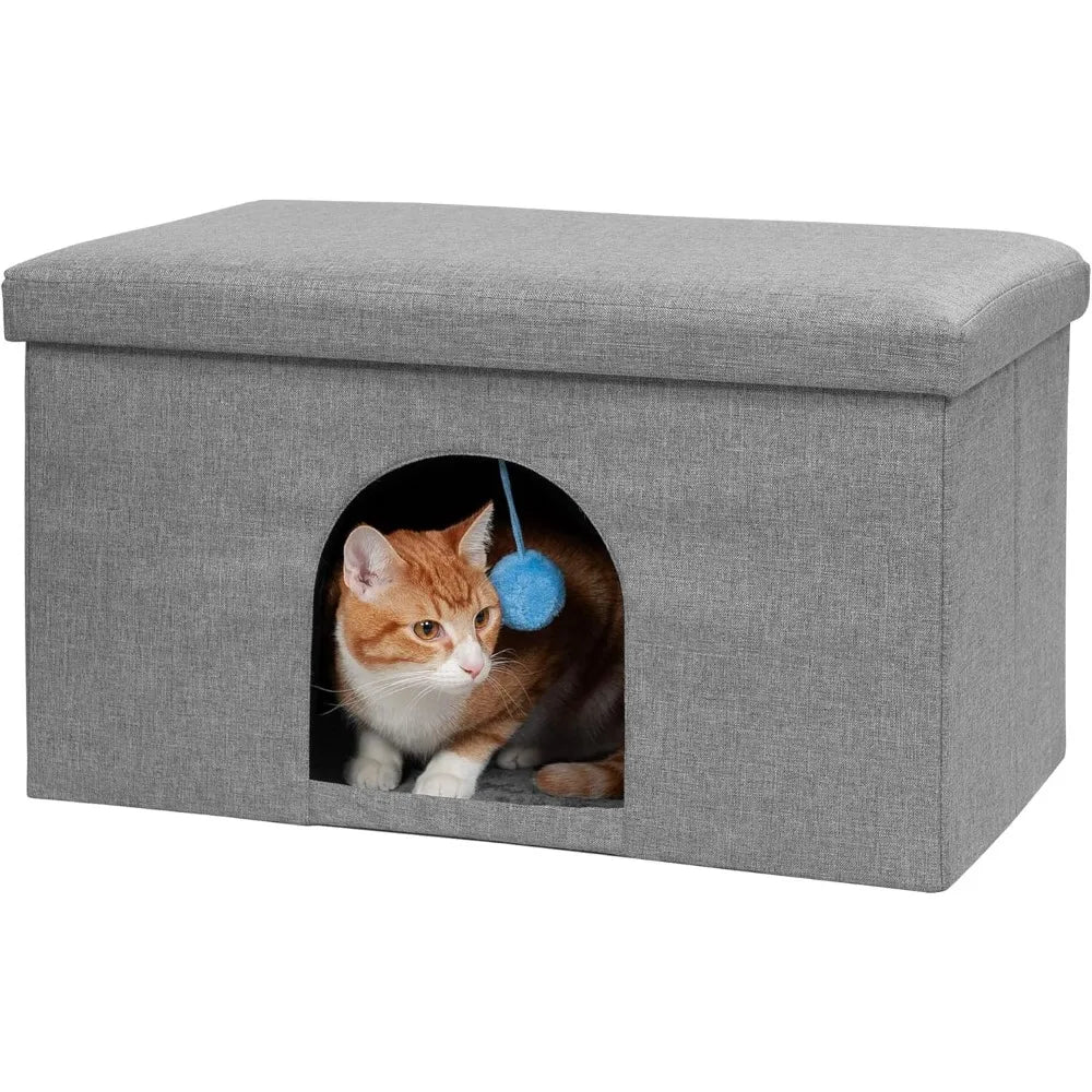 Storm Cat Condo Collapsible Pet House Indoor Cats And Dogs