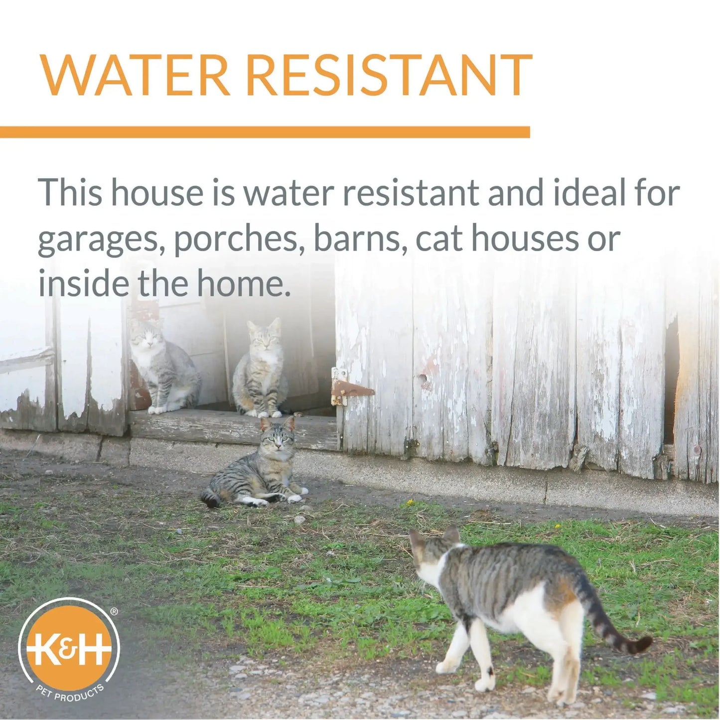 Pet Products Heated Casa Kitty, Casa para Gatos Manzana Al Aire Libre, Rojo, 22 Pulgadas