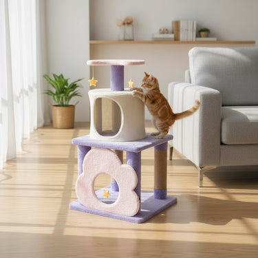 31.5" Modern Cat Tree Condo