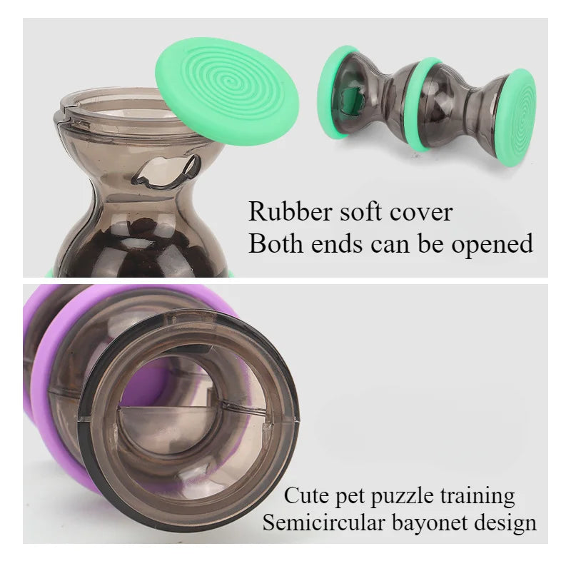 Pet Leaky Puzzle Dog Toy Food Dispenser ABS Wear Resistant