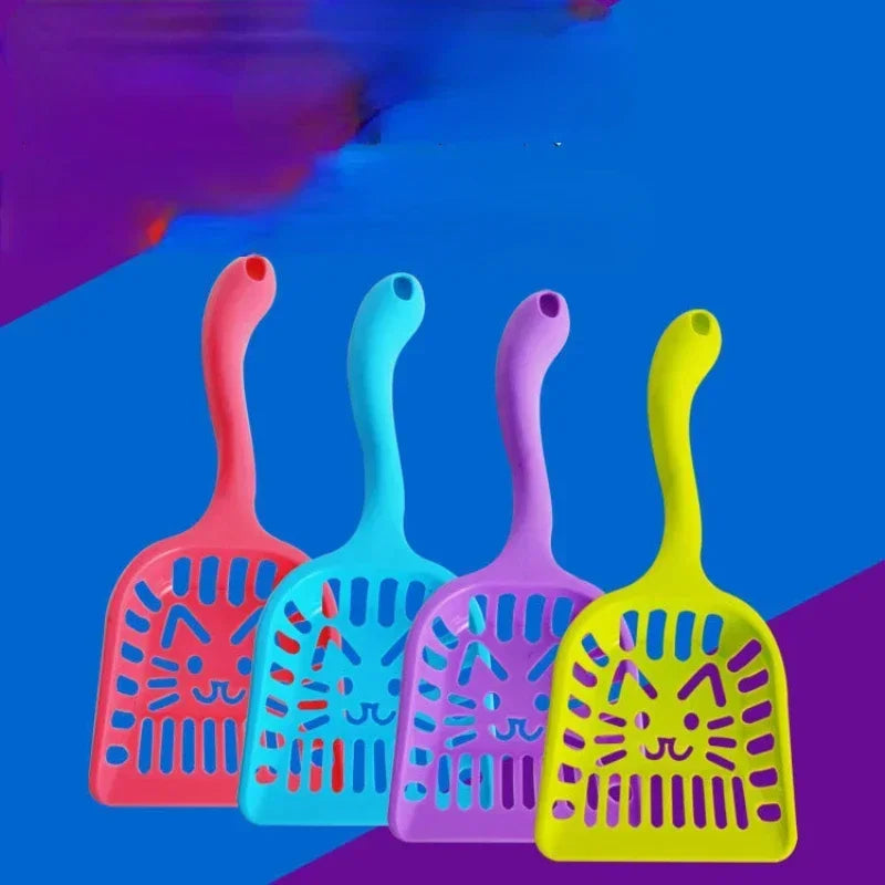 Plastic Cat Litter Scoop Hollow Style Lightweight Durable