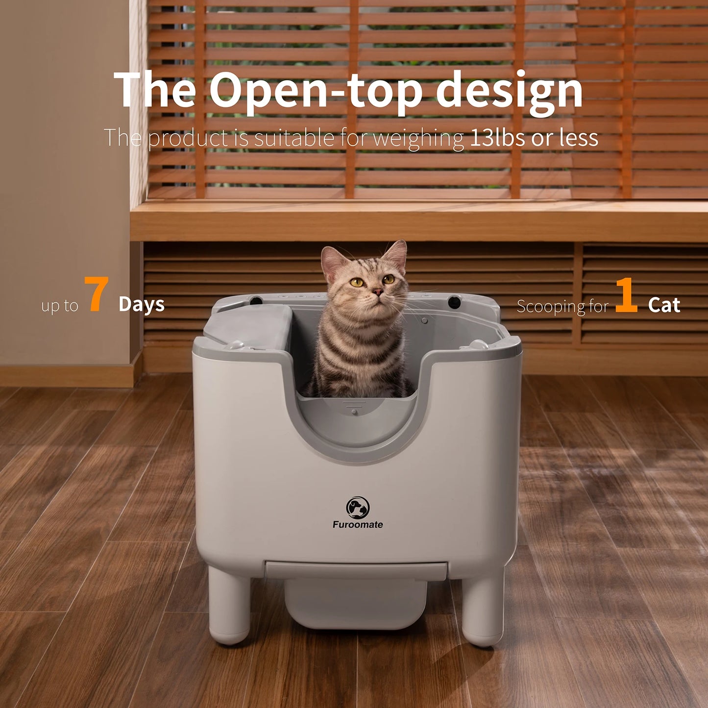 F6 Self Cleaning Automatic Cat Litter Box With Odor Control