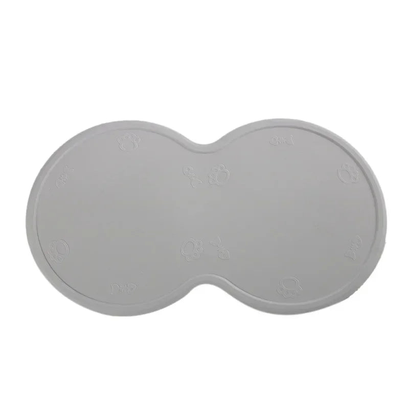 Cloud Shape Silicone Pet Feeding Mat for Dogs Cats 48x27cm