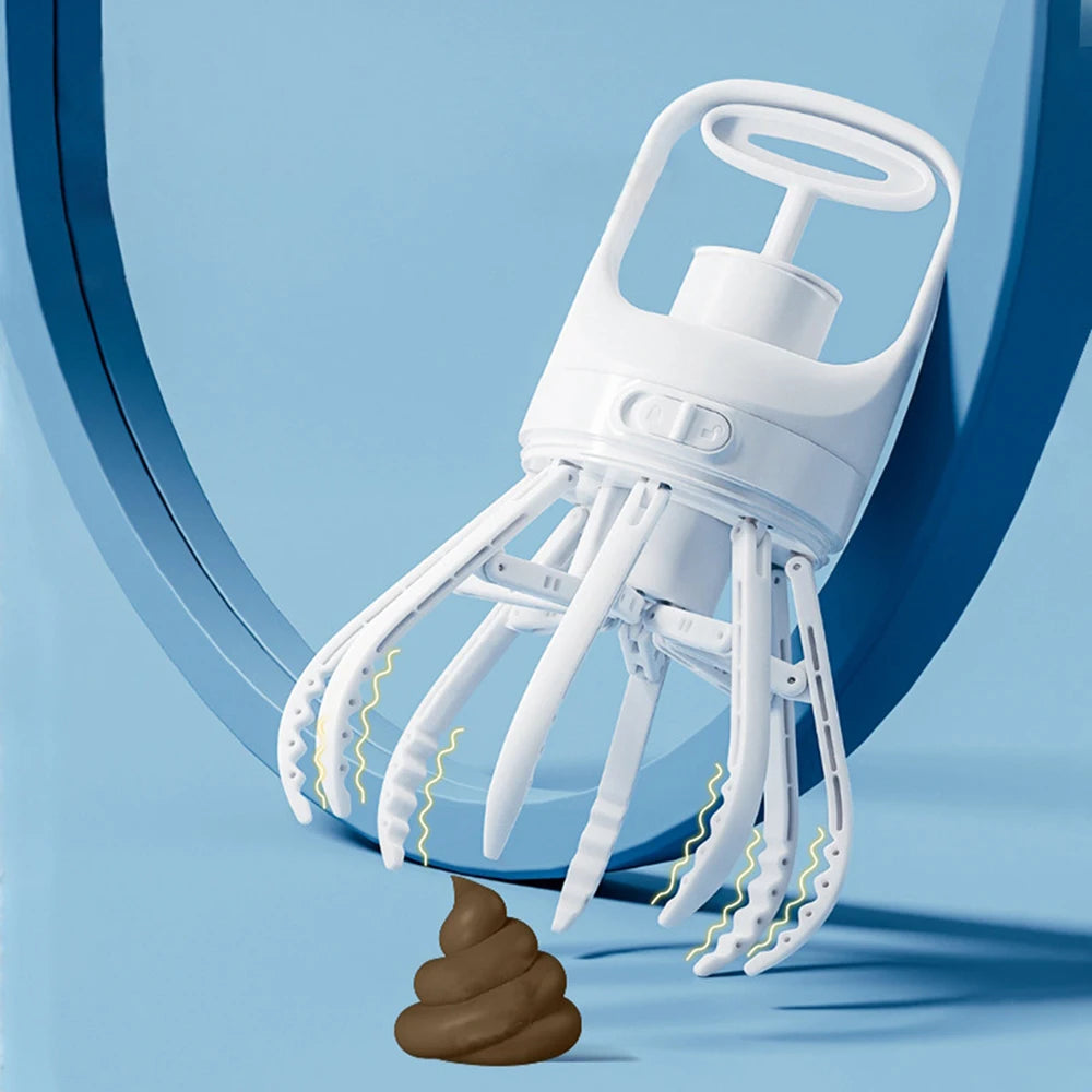 Eight Claw Pooper Scooper With Bags No Touch Portable