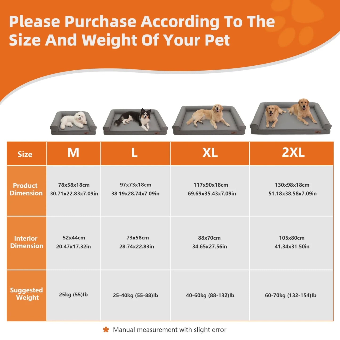 Microfiber Leather Dog Bed With Bolster And Foam Base