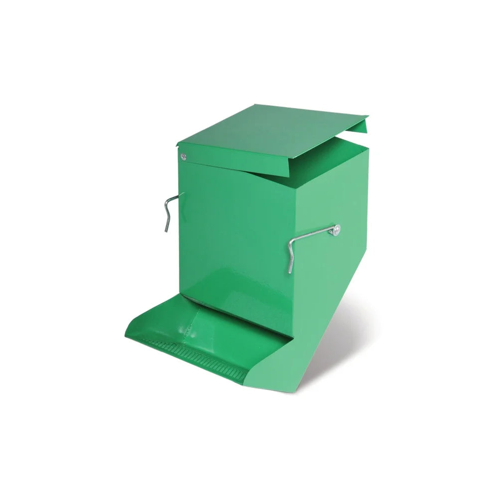 Metal Gravity Bin Feeder Dust Sifting Mesh For Small Pets