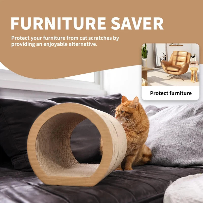 Cat Scratching Board 3 In 1 Cardboard Reversible Lounge