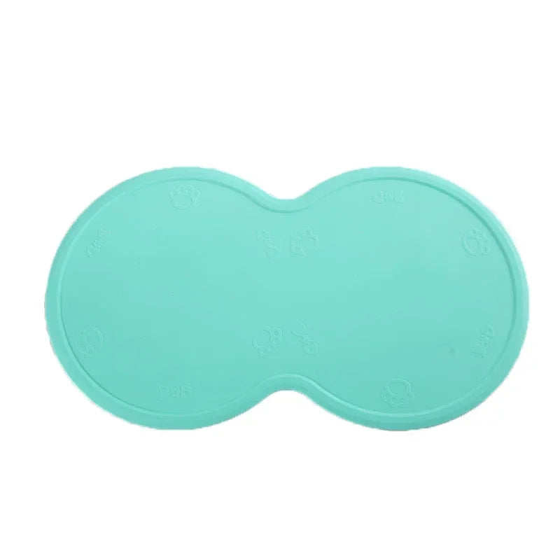 Cloud Shape Silicone Pet Feeding Mat for Dogs Cats 48x27cm