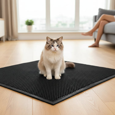 cat litter mat