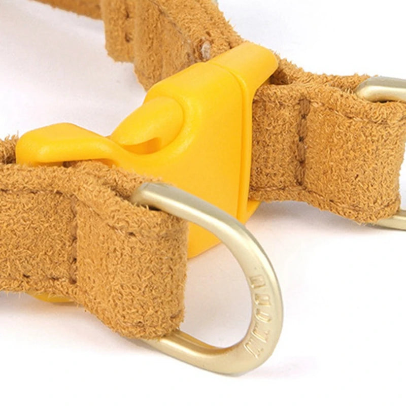 Soft Breathable Dog Collar Harness Leash Set For Small Dogs